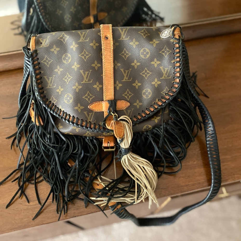 Authentic Vintage Boho Louis Vuitton Monogram Bag
